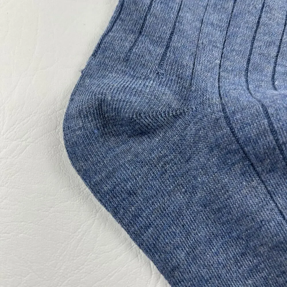 Original Penguin Men’s Blue Ribbed Crew Dress Socks 1 Pair
